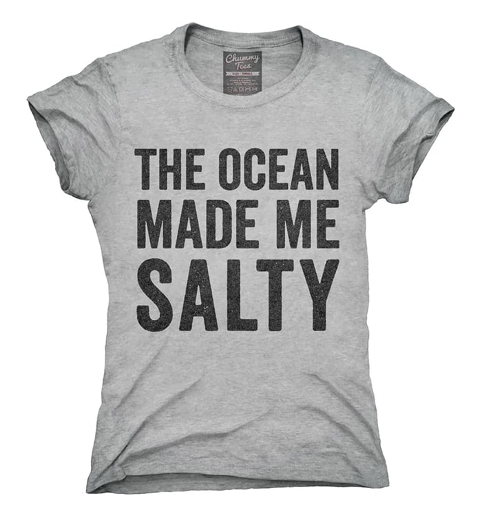 Summer Puns - Ocean Made Me Salty