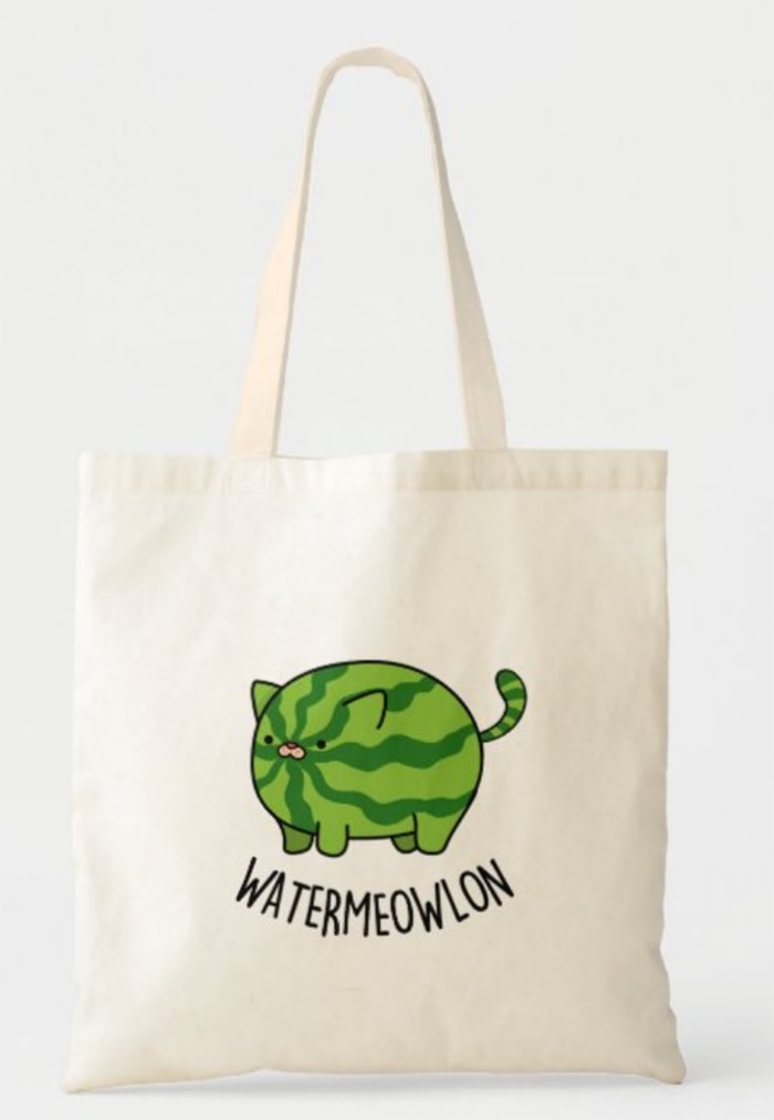 Watermelon Puns - cat