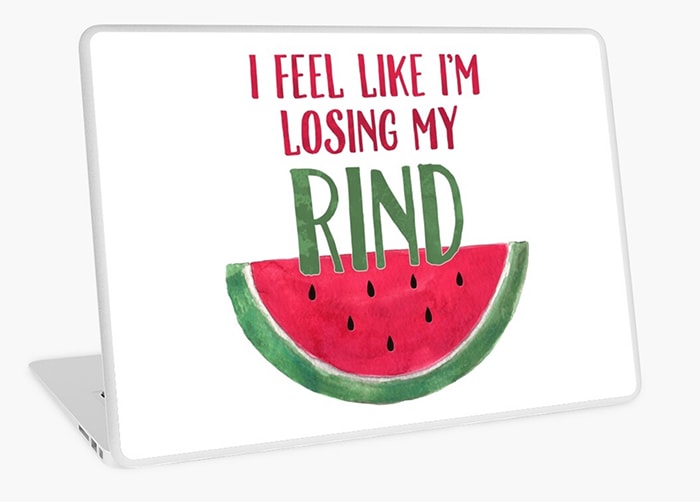 Watermelon Puns - losing my rind