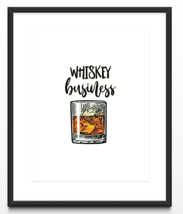 Alcohol Puns - whiskey business