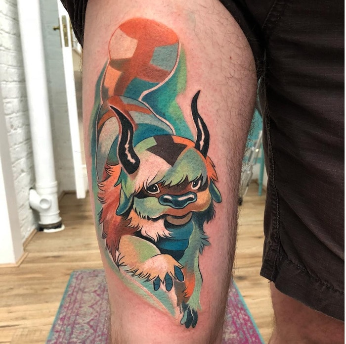 Avatar the Last Airbender Tattoos - Appa