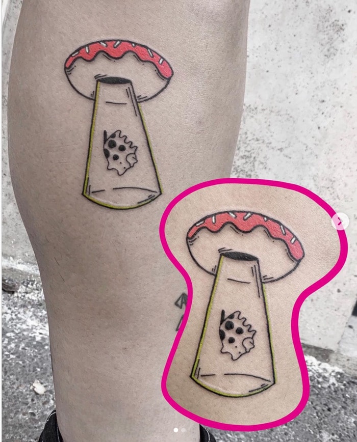 Donut Tattoos - Alien Abduction