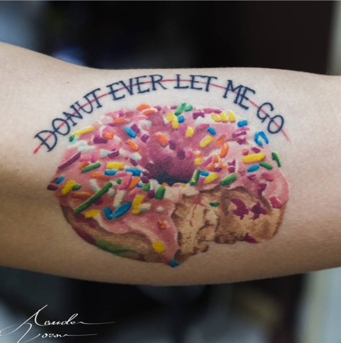 Donut Tattoos - Donut Ever Let Me Go