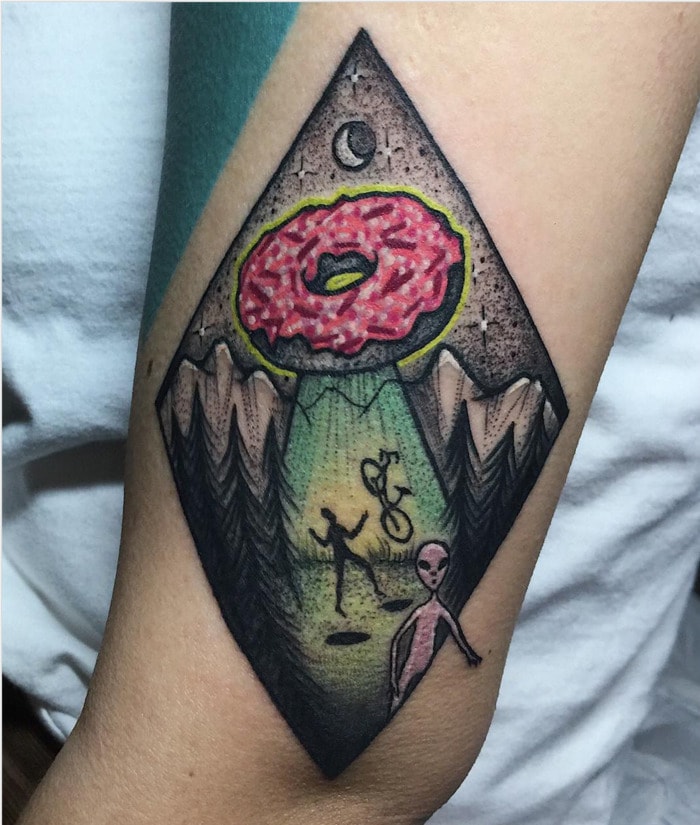 Donut Tattoos - Aliens