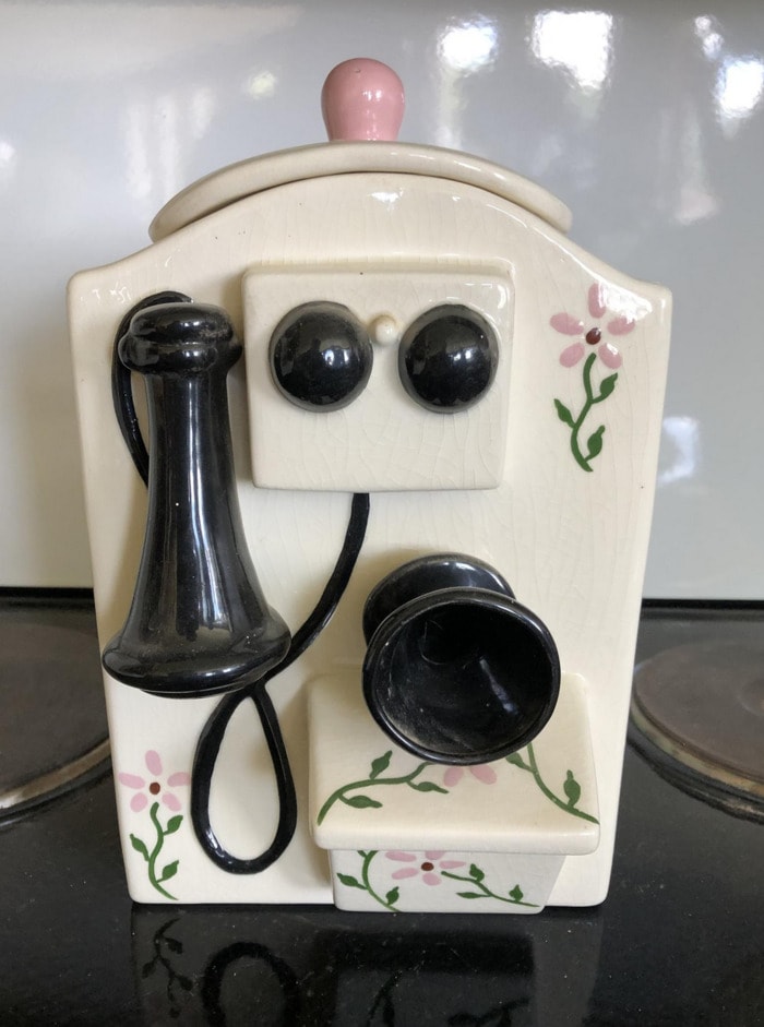 Funny Cookie Jars - Antique Phone