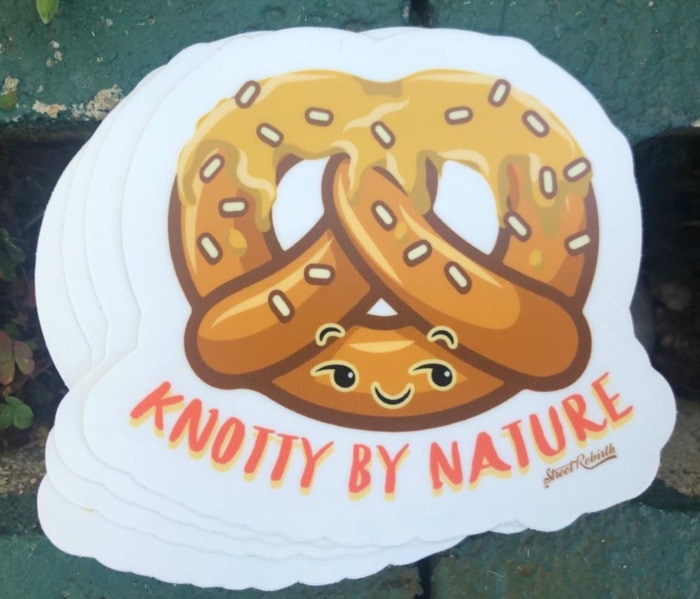 Pretzel Puns - Knotty By Nature