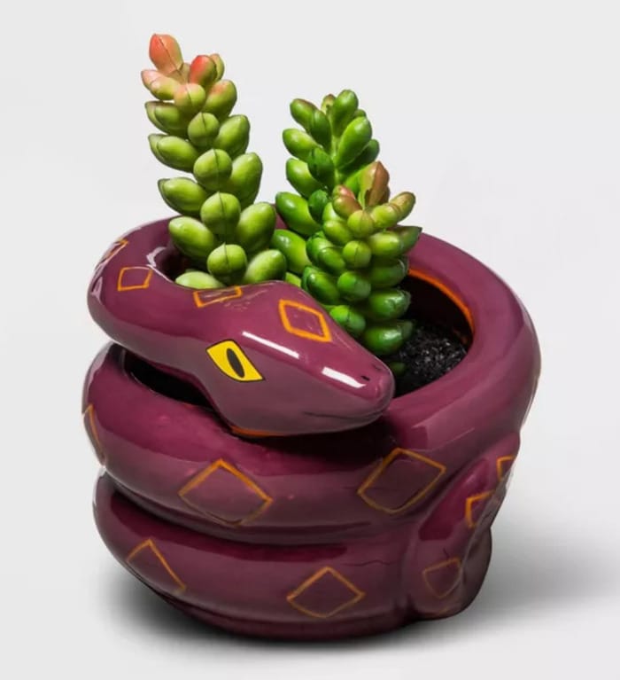 Target Hyde & EEK! Boutique 2020 - Purple Snake Faux Succulent Planter