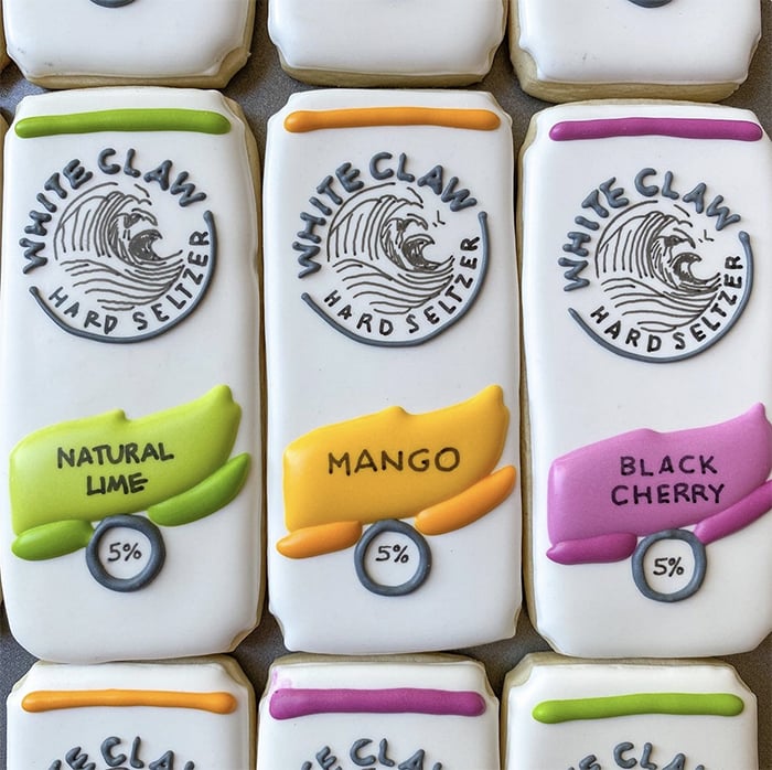 White Claw Cookie Cutters