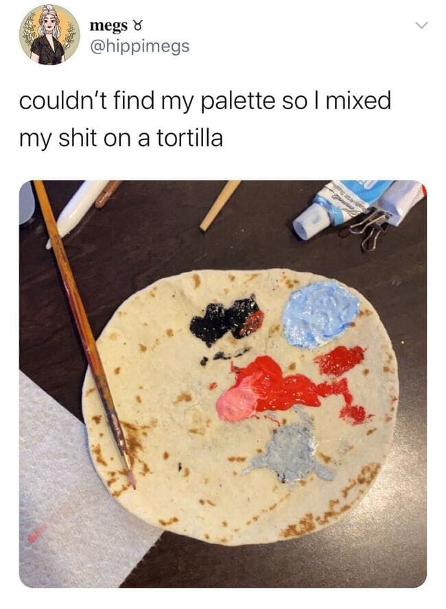Funny Tweets Women - Tortilla Palette