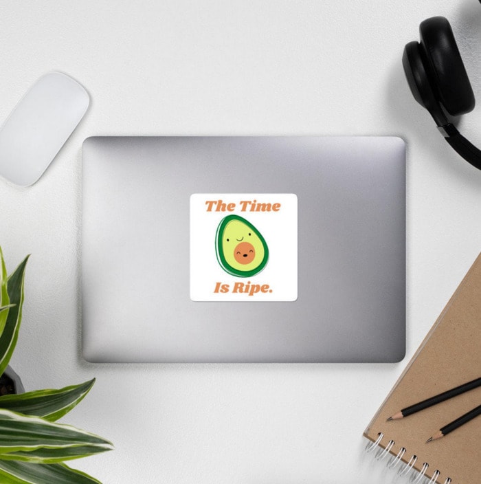 Avocado Puns - Time is Ripe