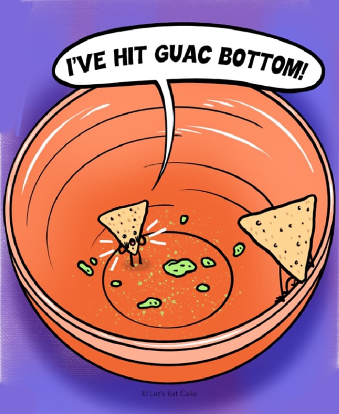 Avocado Puns - Guac Bottom