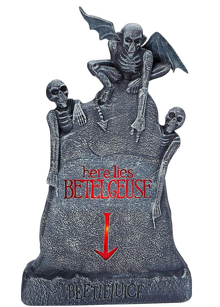 Beetlejuice Decor - Betelgeuse Tombstone
