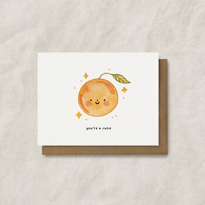 Food Puns - Clementine Orange