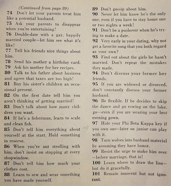 How to Find a Husband - 129 Ways
