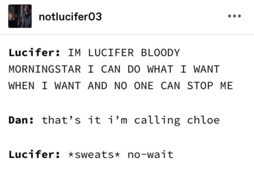 Lucifer Memes - Detective Chloe