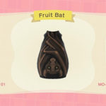 Animal Crossing Halloween - Fruit Bat