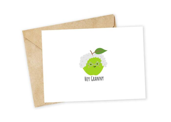 Apple Puns - Hey Granny