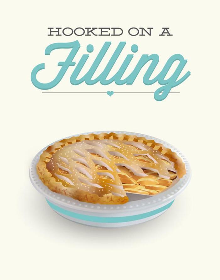 Apple Puns - Hooked on a Filling