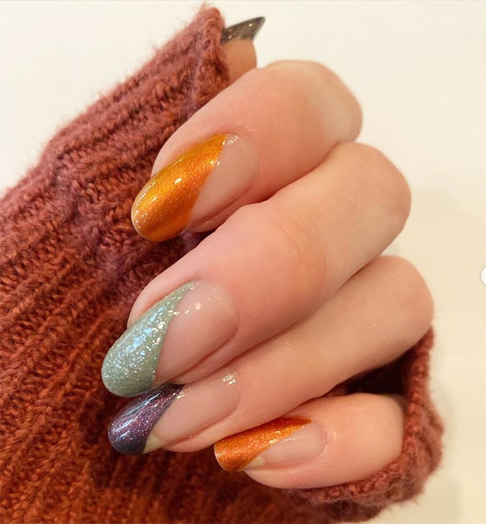 Fall Nails - Geometric