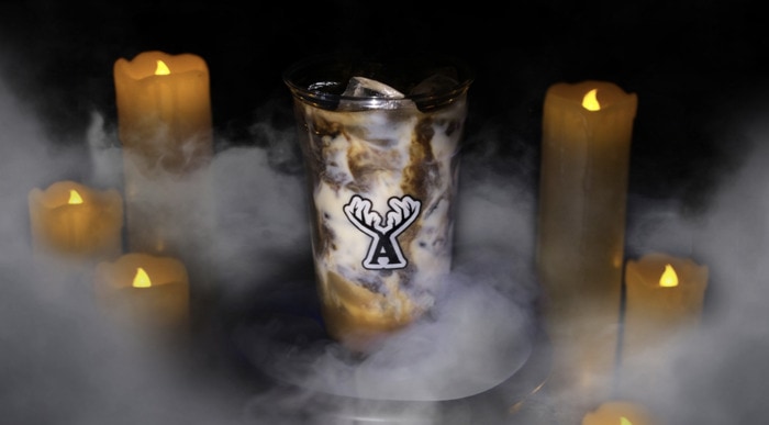 Hocus Pocus Frappuccinos - Alfred Black Flame Latte