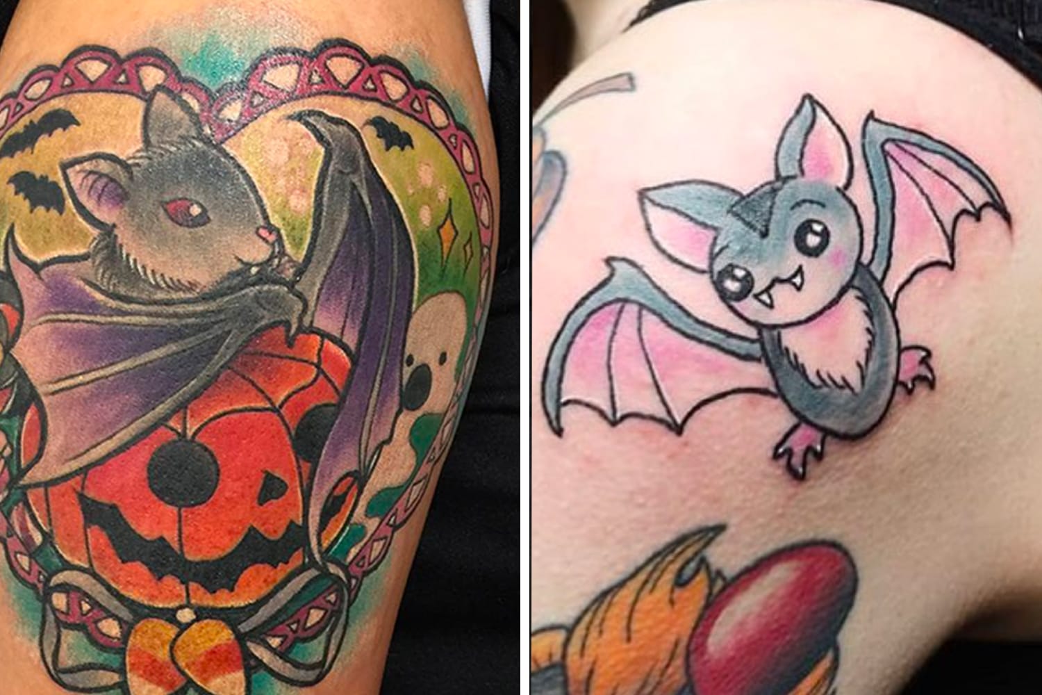 31 Bat Tattoos That Say I Am the Night But Also Very Cute  Lets Eat Cake