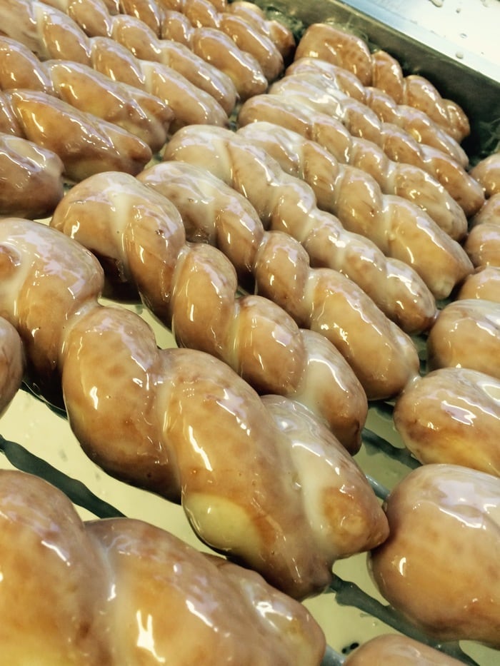 Black-owned donut shops - Twisted glazed donuts