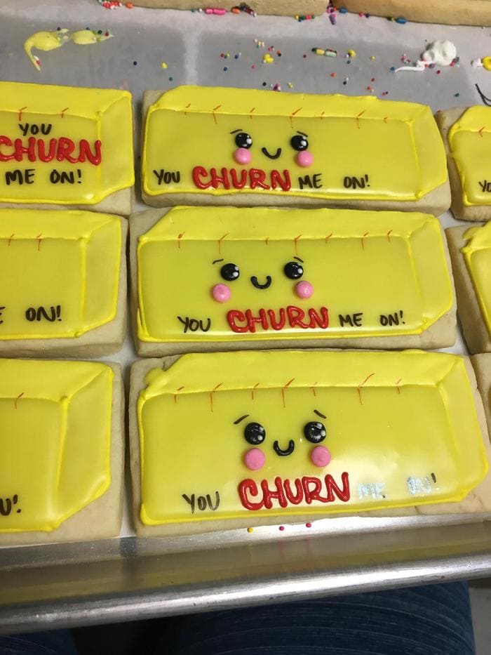 Butter puns - You churn me on