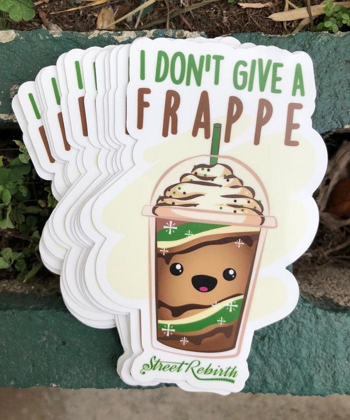 Coffee puns - I don't give a frappe