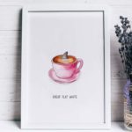 Coffee puns - Great flat white shark coffee