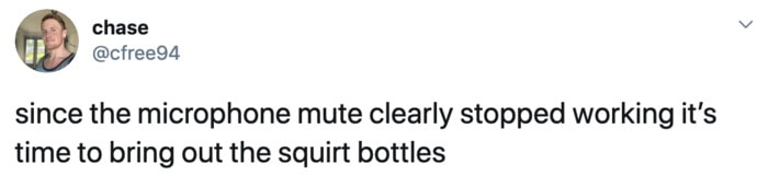 Presidential Debate Tweets - mute button