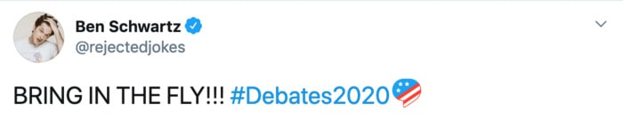 Debate Tweets - fly