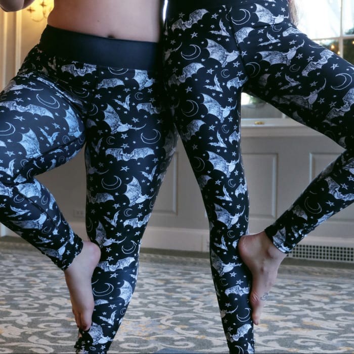 Goth Gift Guide - Bat Leggings