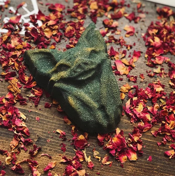 Goth Gift Guide - Vampire Bat Bath Bomb