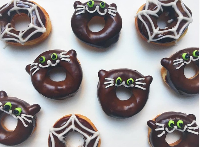 Halloween Donuts - Black Cat