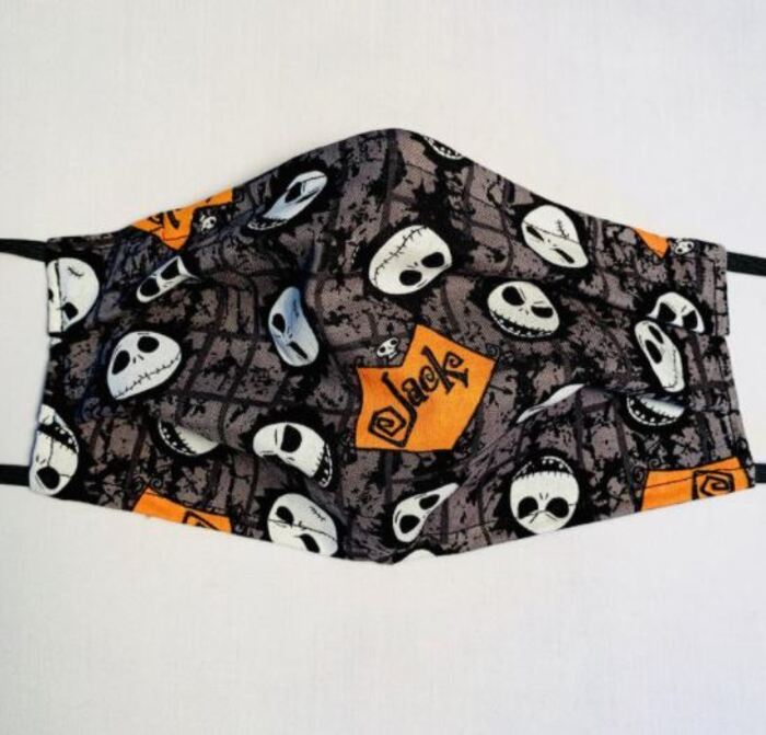 Halloween Face Masks - Jack from Nightmare Before Christmas
