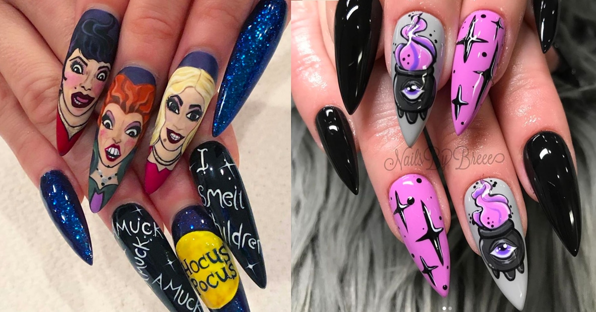 Hocus Pocus Nail Art