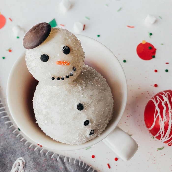 Hot Chocolate Bombs - Snowman