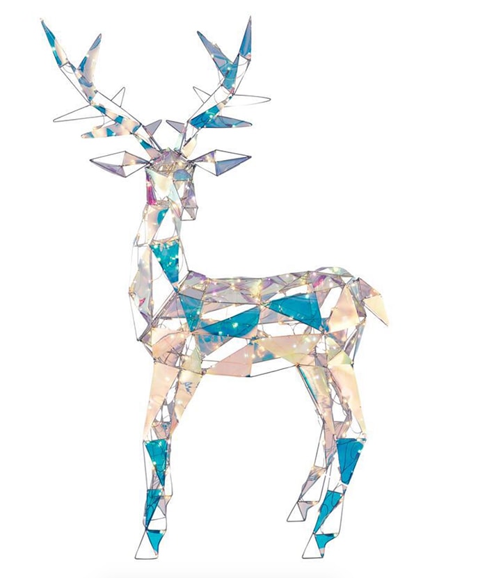 Iridescent Reindeer Home Depot