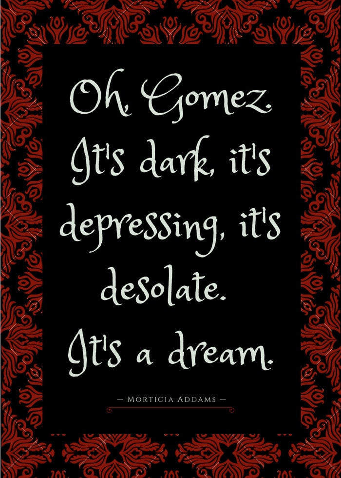 Morticia addams and quotes gomez 25+ Best