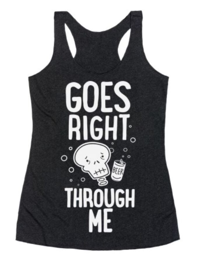 Skeleton Puns - Goes right through me