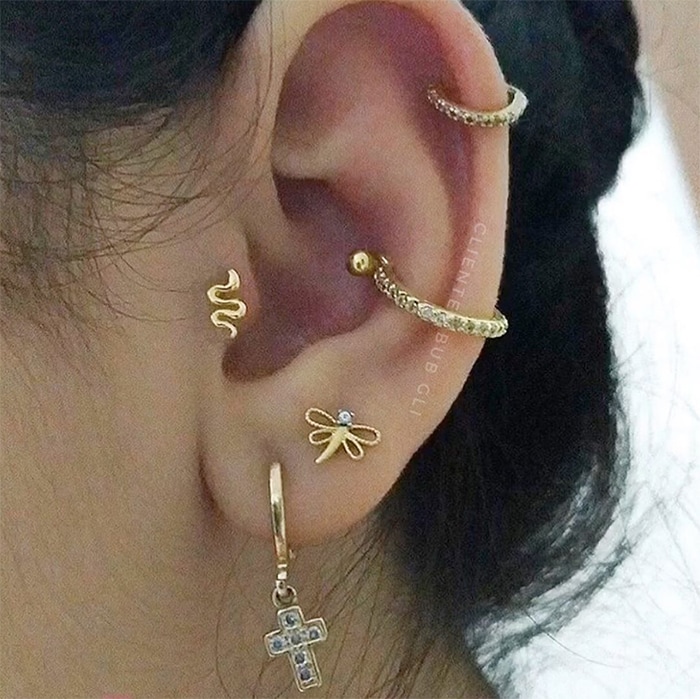 Tragus Piercings