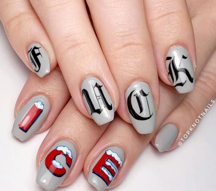 2020 Nails - Fuck Ice Nails