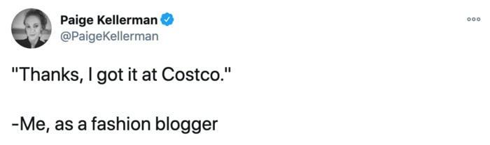 Funny Tweets From Women - costco