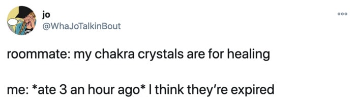 Funny Tweets From Women - crystals