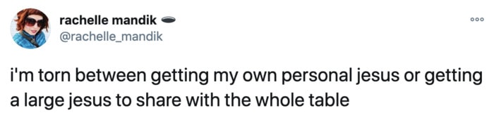 Funny Tweets Women - Personal Jesus