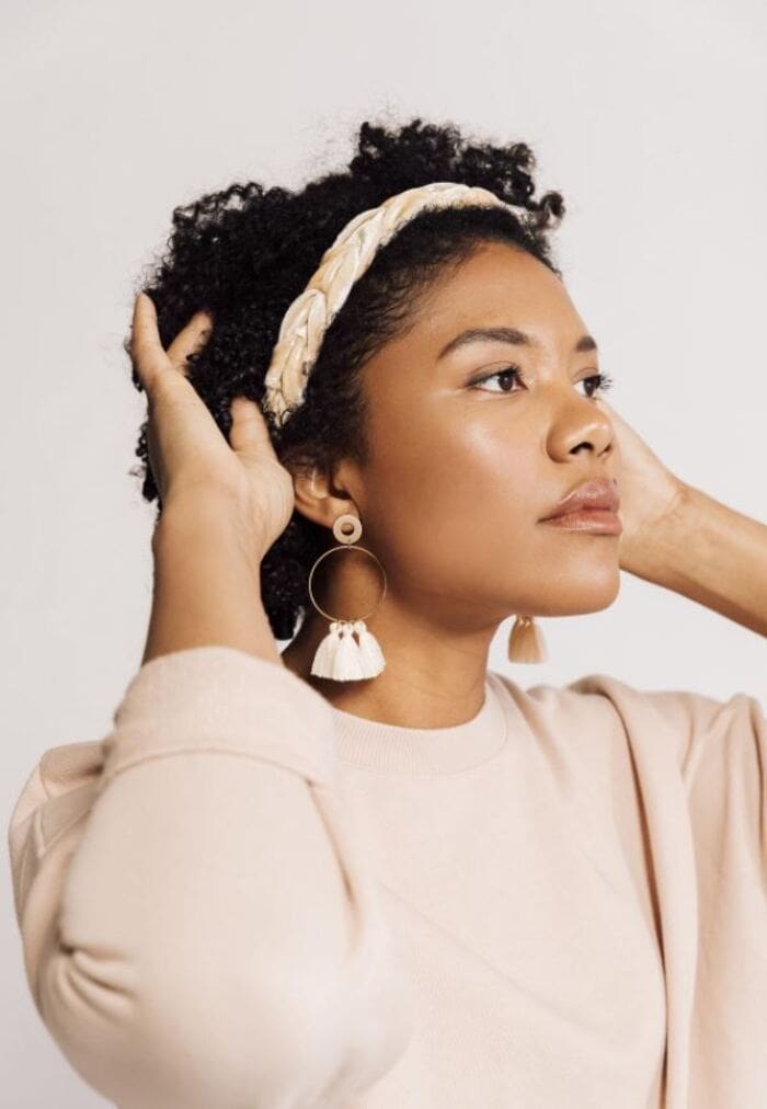 Cheap Gift Ideas - Luxe Braided Velvet Headband
