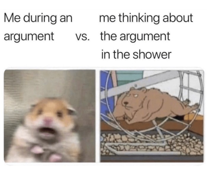 Scared Hamster Argument