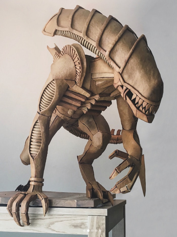 Life Size Gingerbread - Alien Xenomorph