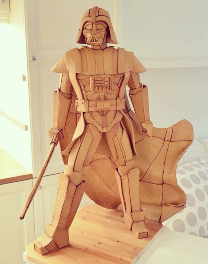 Life Size Gingerbread - Star Wars Darth Vader