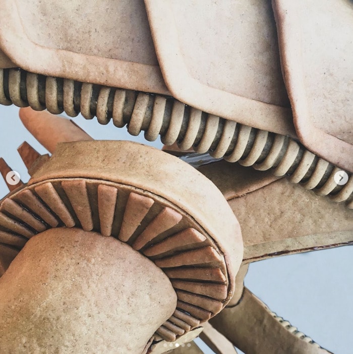 Life Size Gingerbread - Xenomorph detail